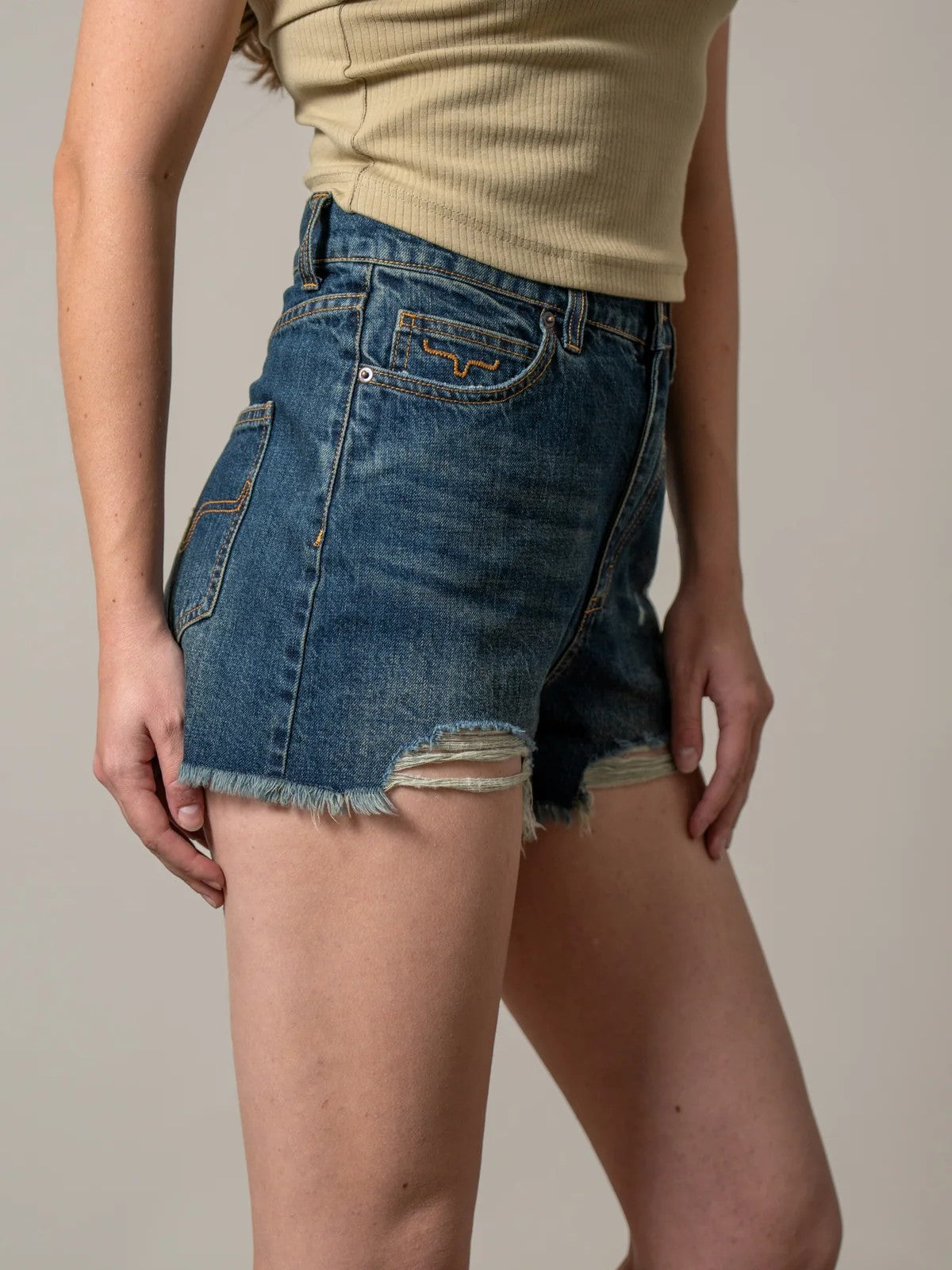 Short en denim Daisy Kimes Ranch