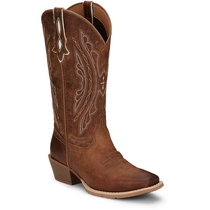 Women's Rein 12" Western Boot - Waxy Tan