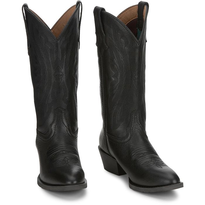 Bottes Western Renie 12" pour femme - Minuit