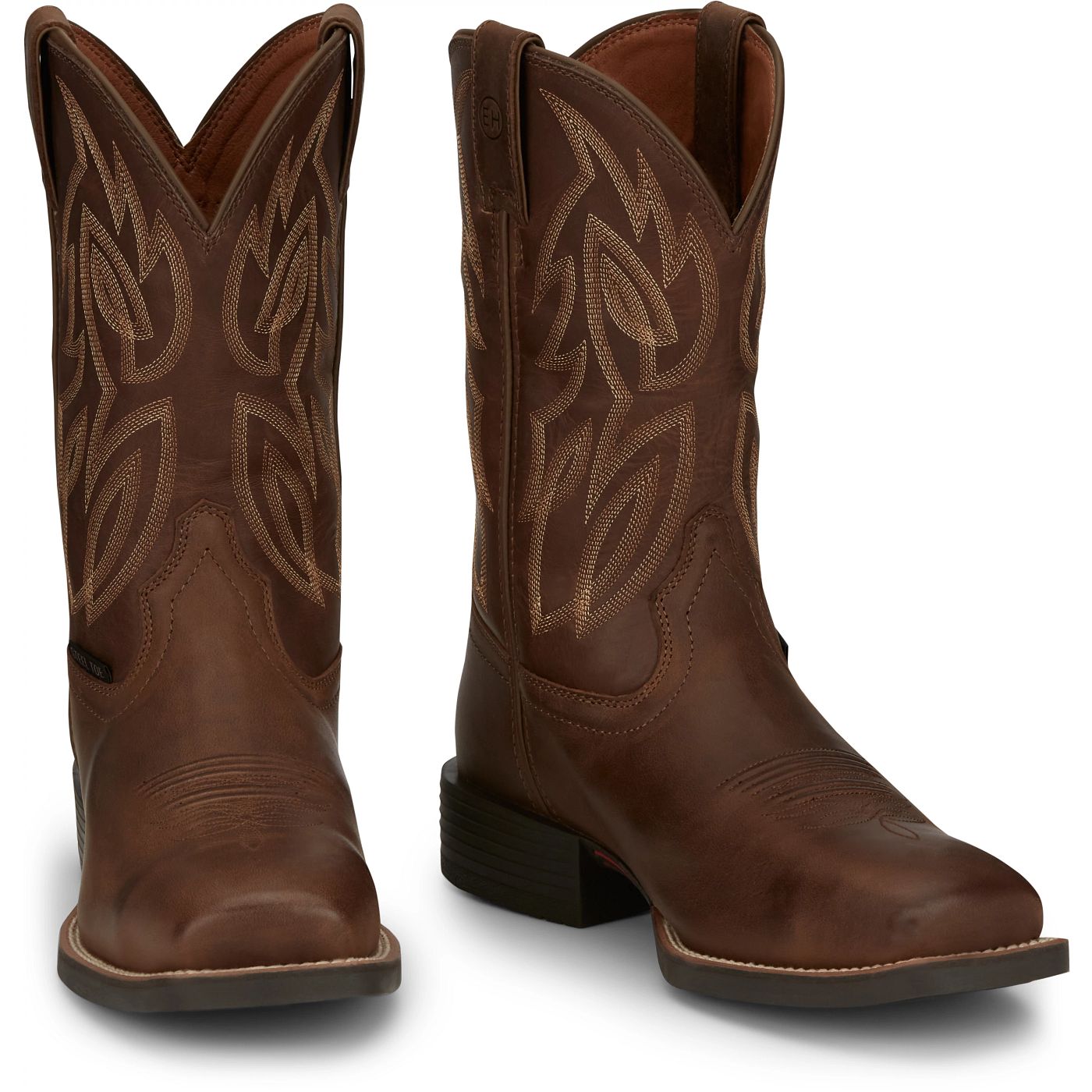 Bottes de cow-boy Canter en acier 11 po pour hommes
