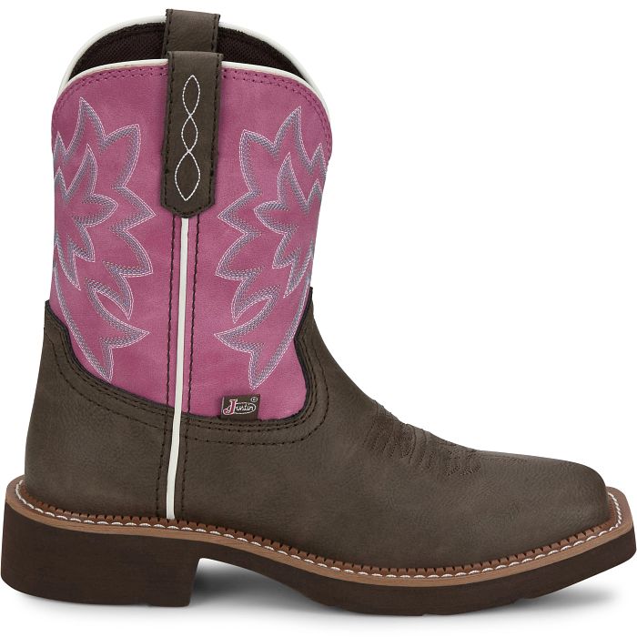 Women's Sunny 8" Western Boot - Chocolate