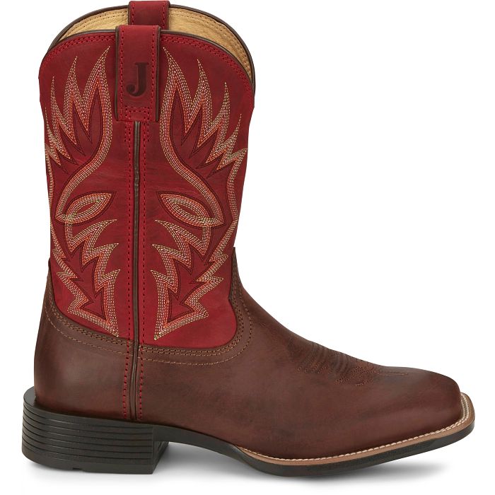 Men's Zeke 11" Western - Mohogany