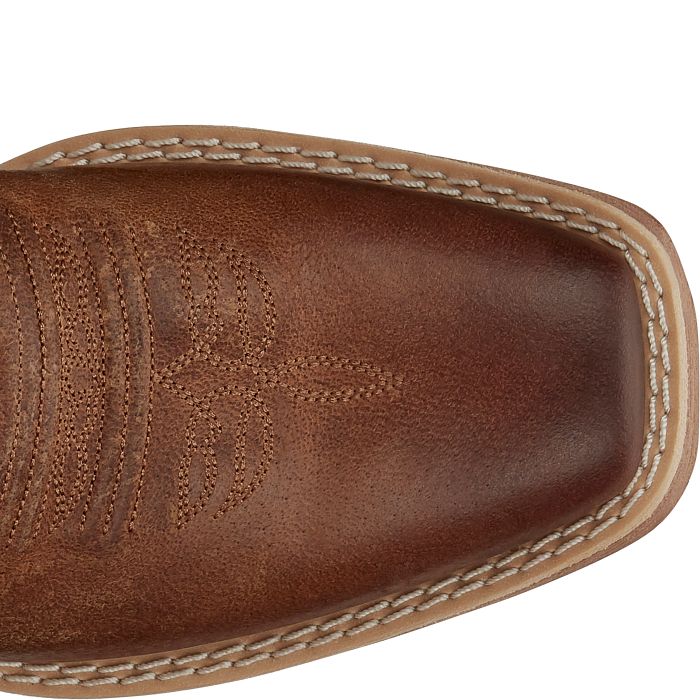 Bottes Western Rein 12" pour femme - Waxy Tan