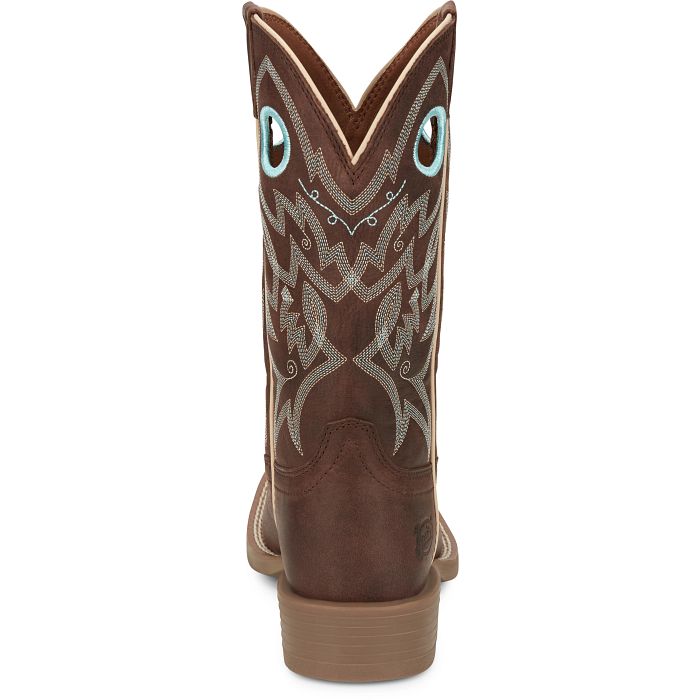 Bottes Western Liberty 11" pour femme - Spicy Brown