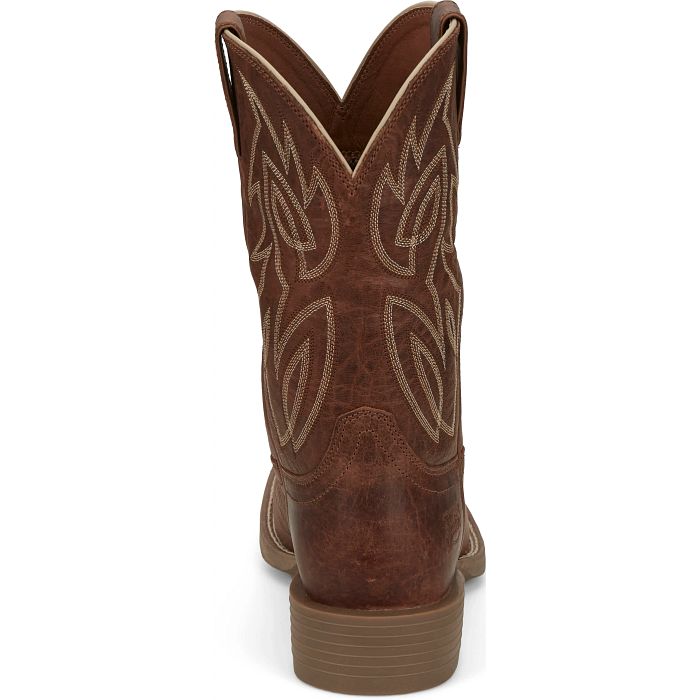 Bottes Western Canter 11" pour homme - Brun ambré