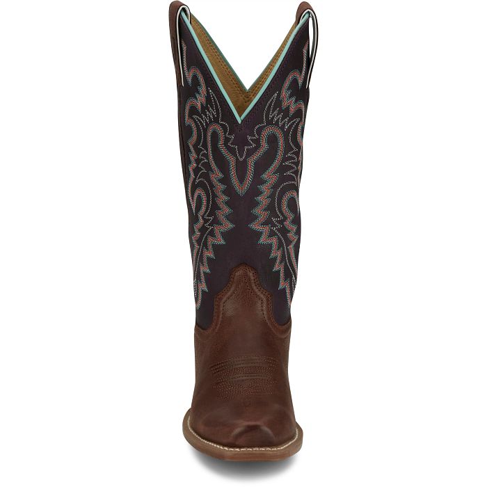 Women's Breaking News 13" Western - Mahogany