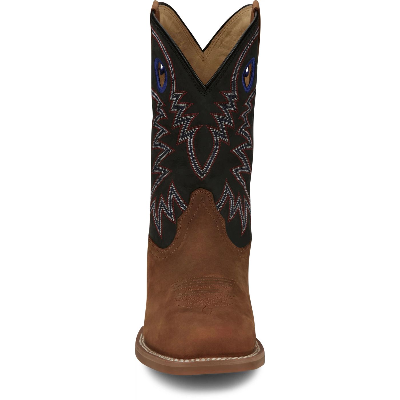Bottes de cow-boy 11" pour homme Show Stopper - Brun/Noir