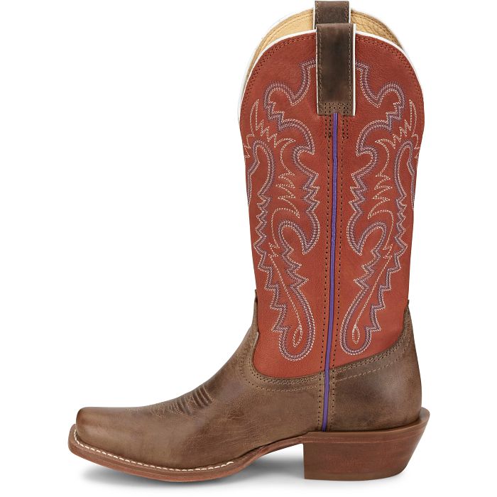 Bottes Western Breaking News 13” pour femme - Golden Oak