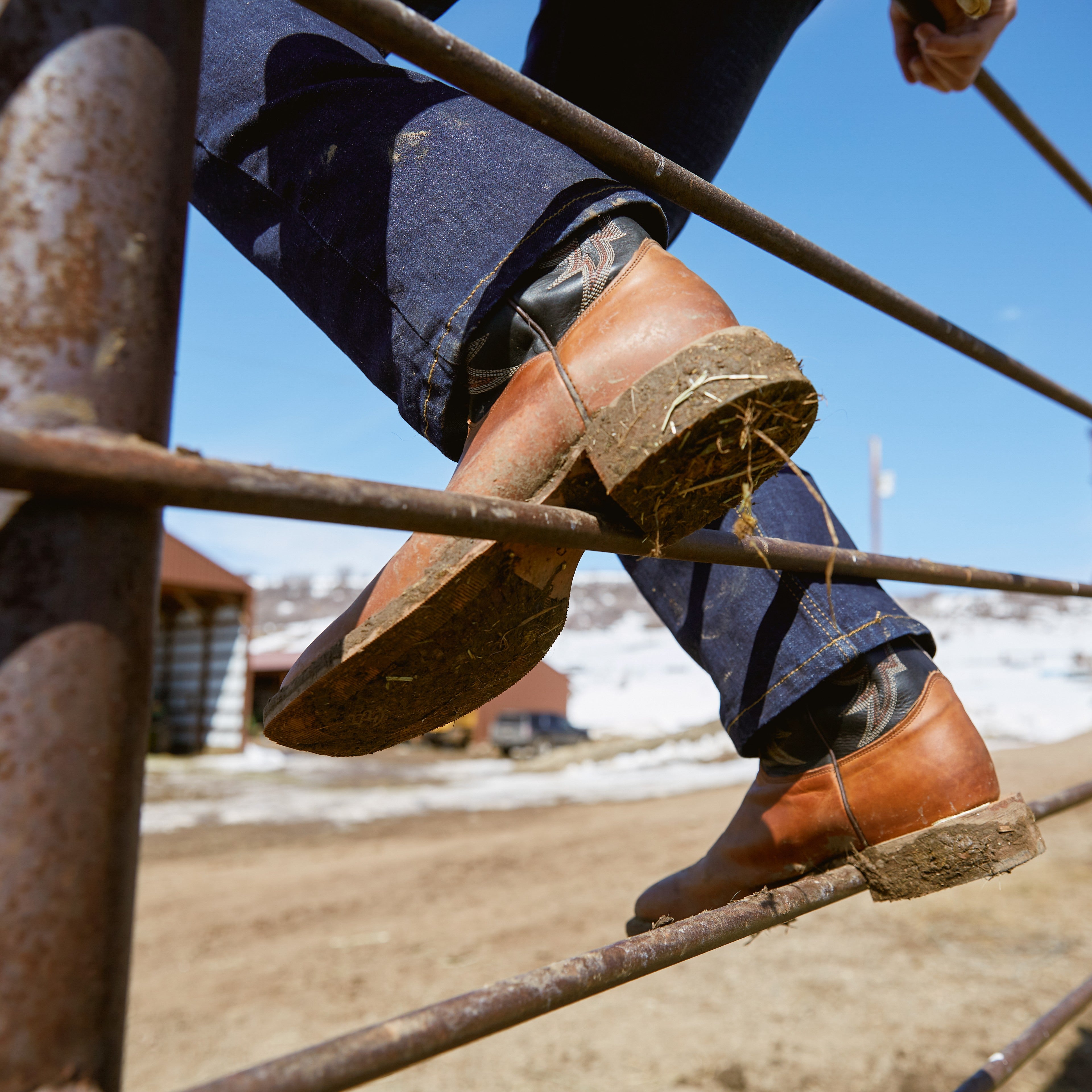 Bottes de cowboy Bent Rail® CADDO 11" pour hommes