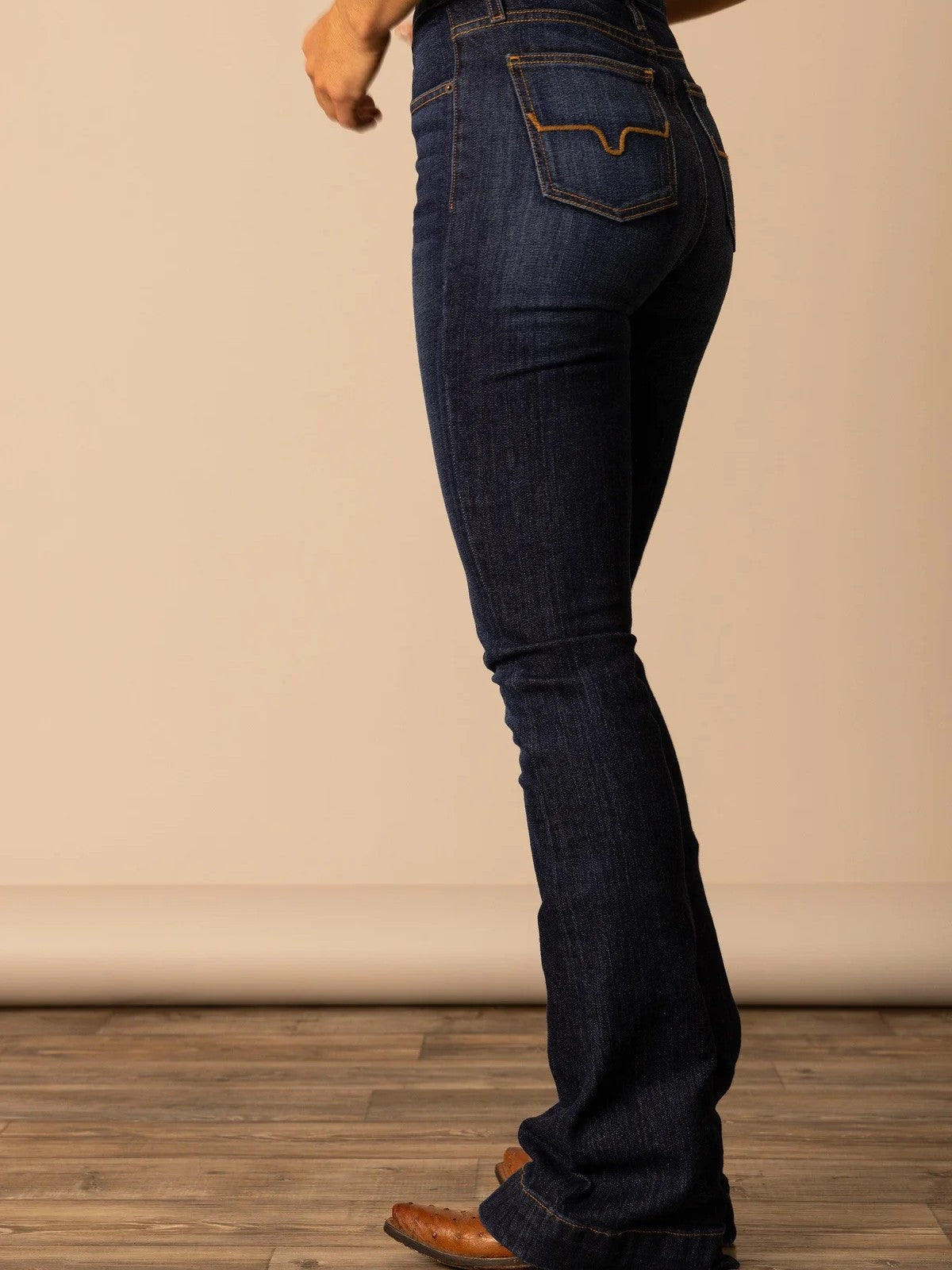 Kimes Ranch Jennifer Ultra High-Rise Flare Jean - Blue