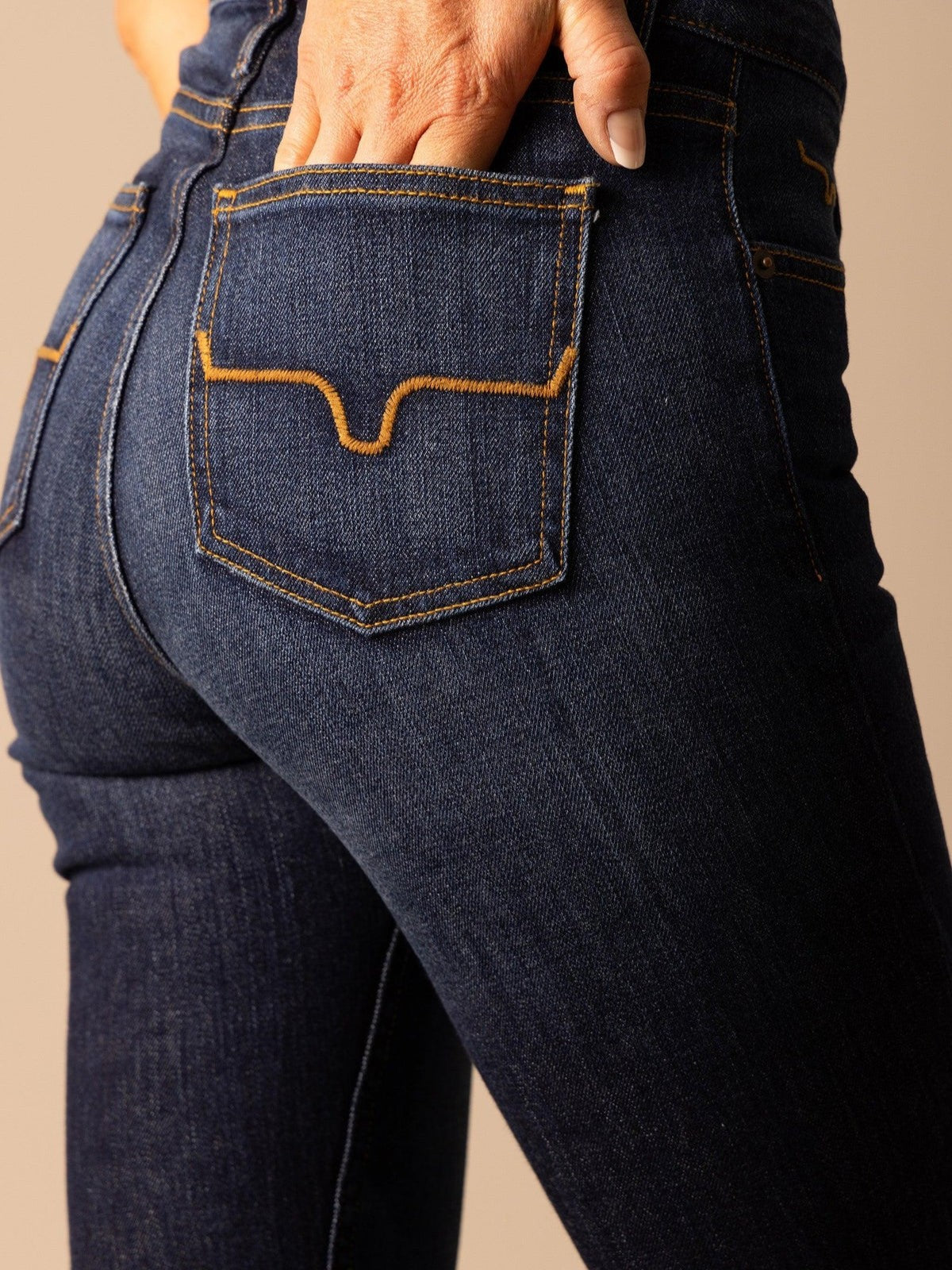 Kimes Ranch Jennifer Ultra High-Rise Flare Jean - Blue