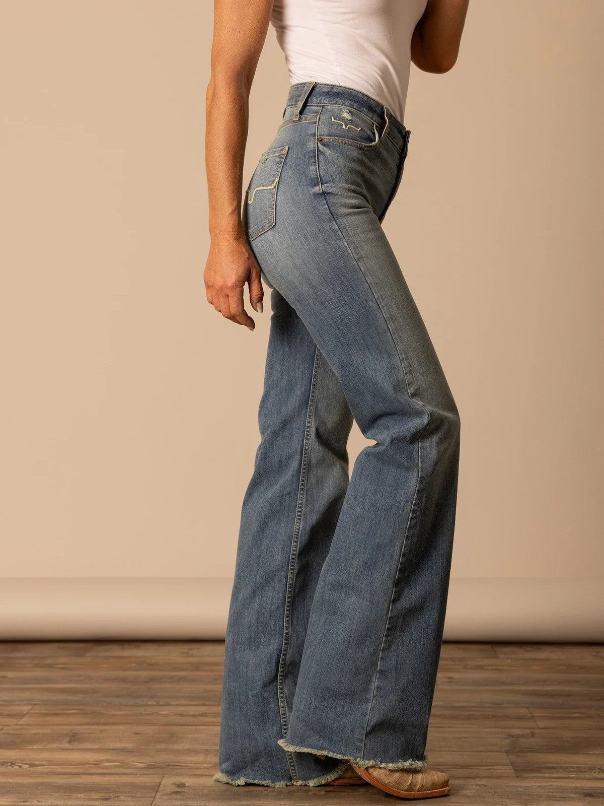 Kimes Ranch Olivia High-Rise Stovepipe Jean - Blue