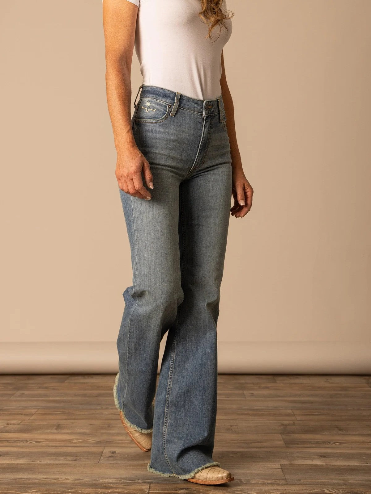 Kimes Ranch Olivia High-Rise Stovepipe Jean - Blue