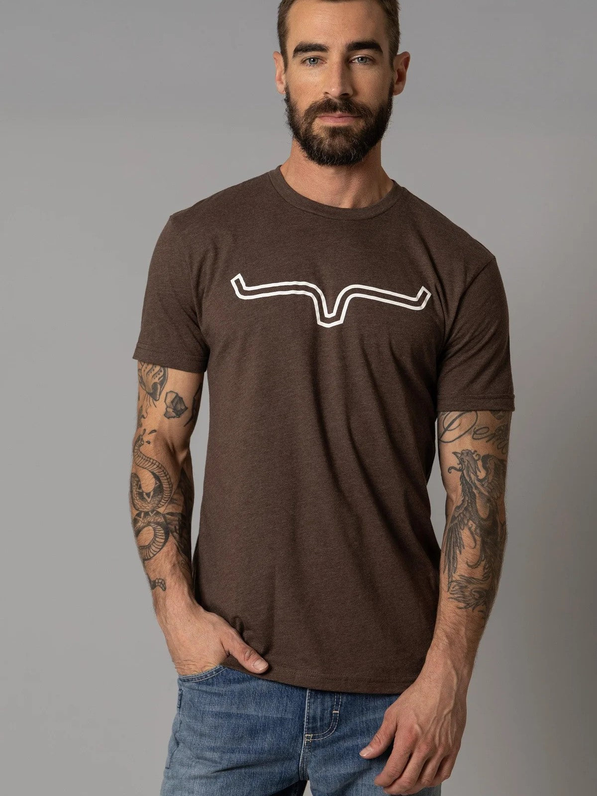 Kimes Ranch Outlier T-Shirt - Espresso
