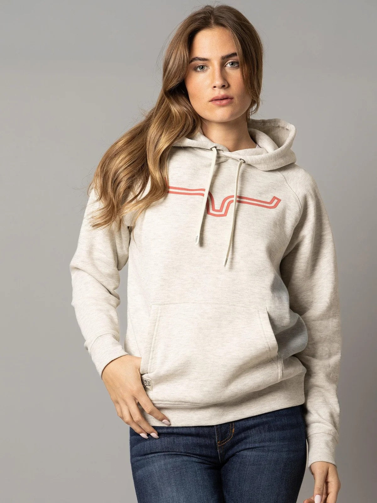 Kimes Ranch Ladies Outlier Hoodie - Oatmeal Heather