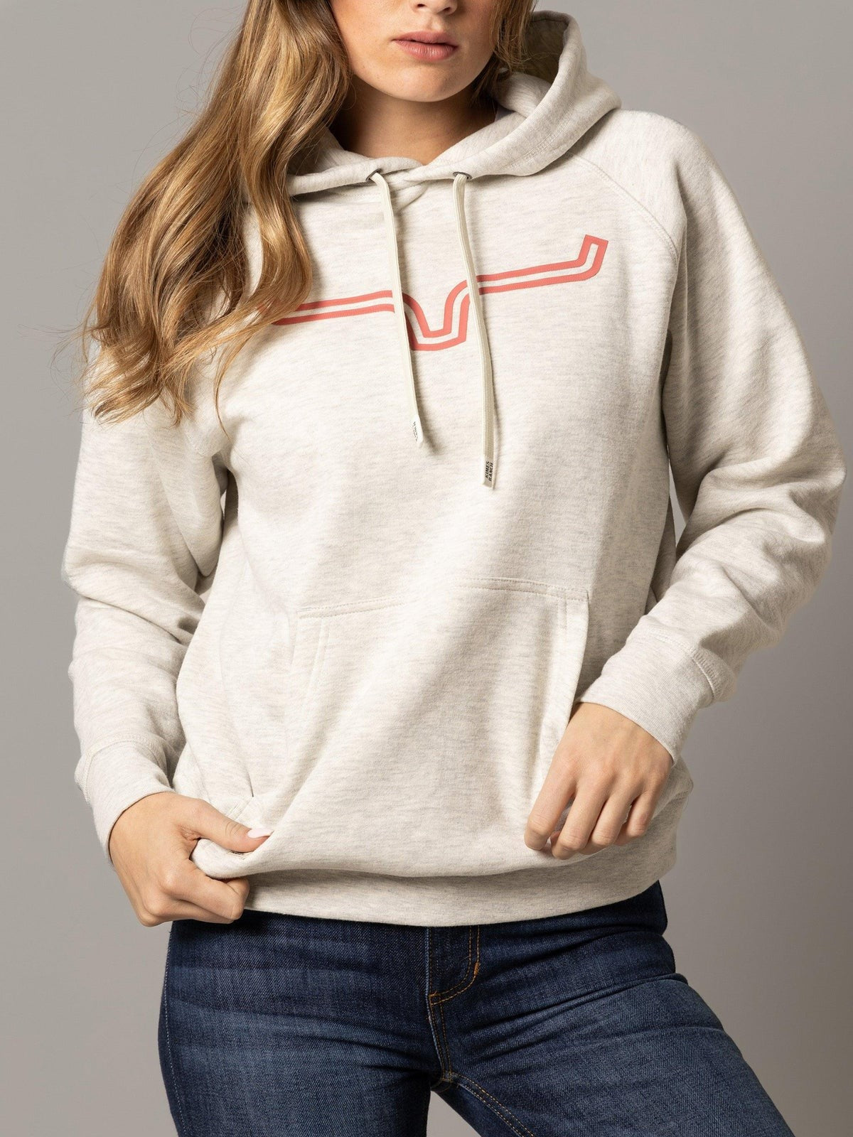 Kimes Ranch Ladies Outlier Hoodie - Oatmeal Heather