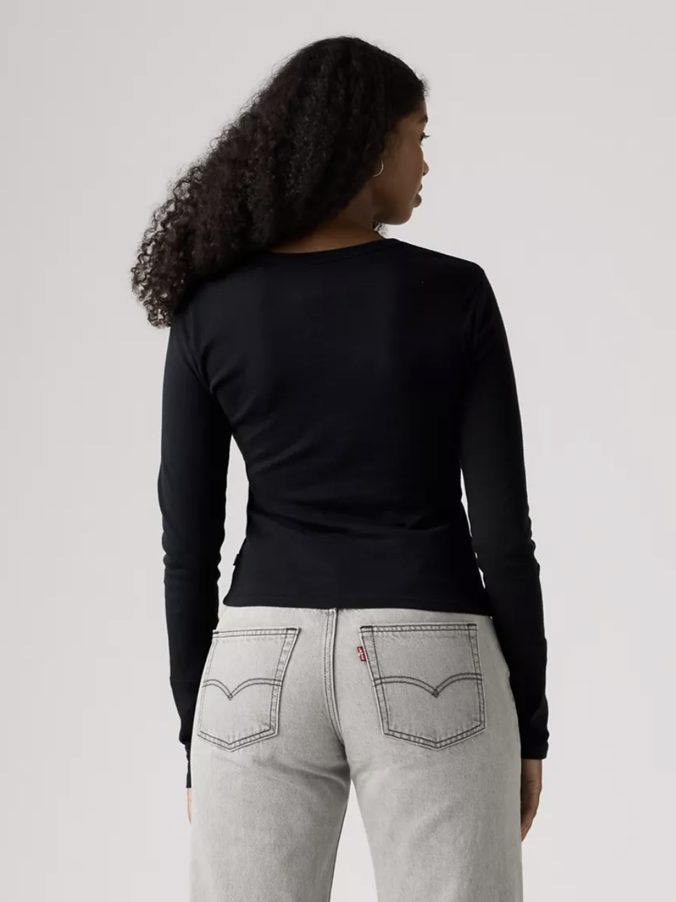 Levi's Women's Long sleeve Glitter Logo