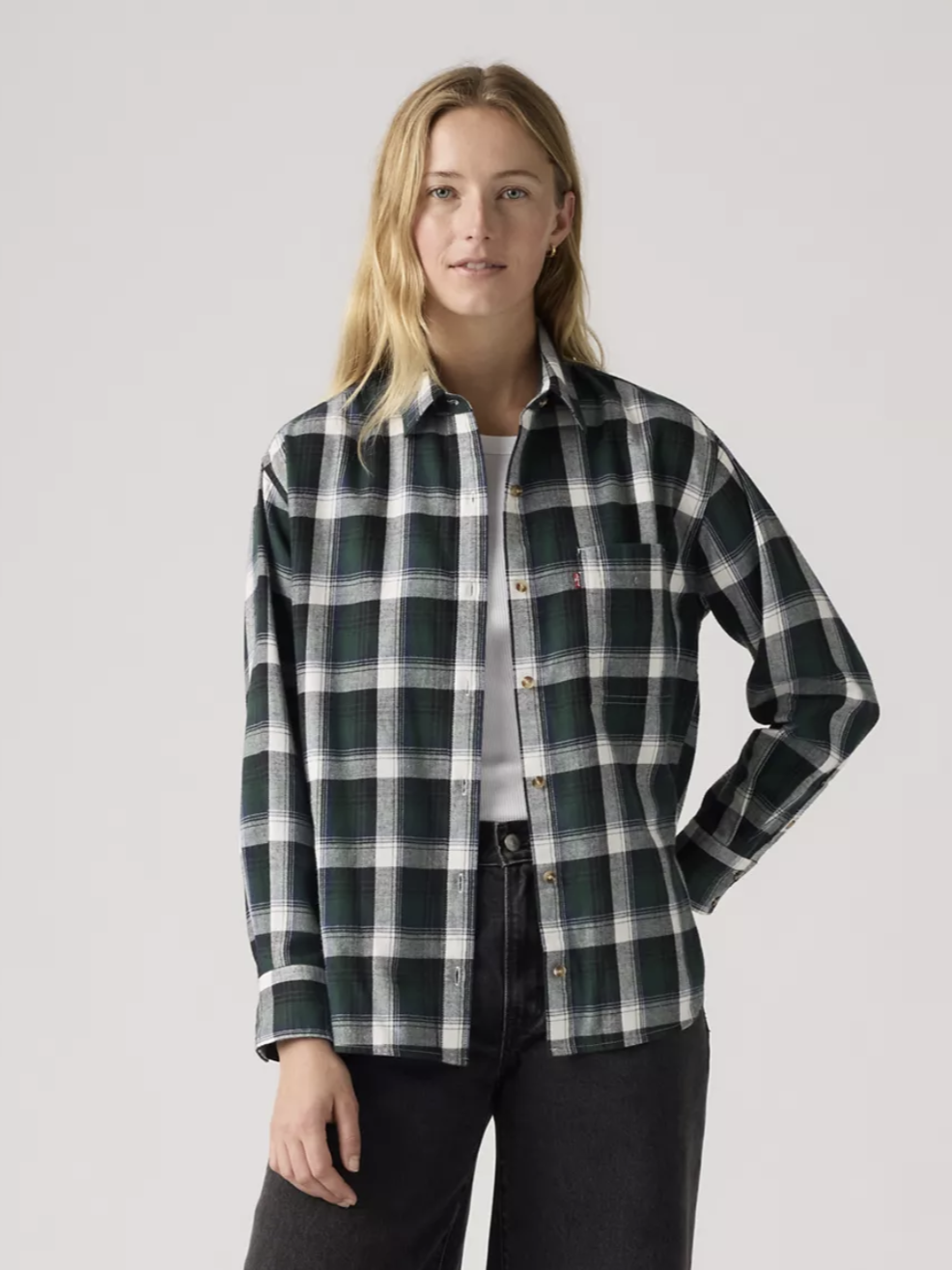 Levi's Women's "Henriette" Flannel Shirt