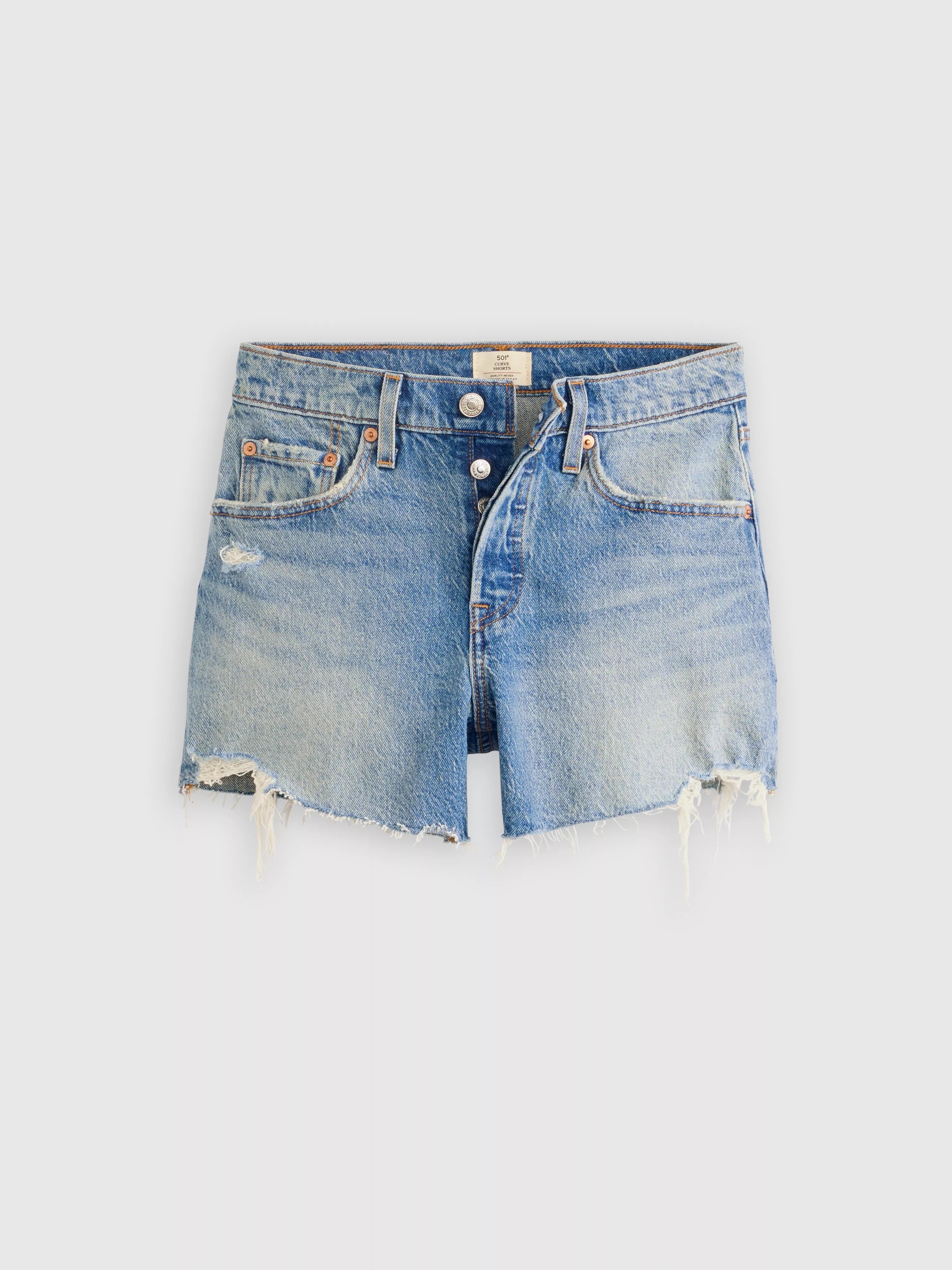 501® Curve Short - Light Wash
