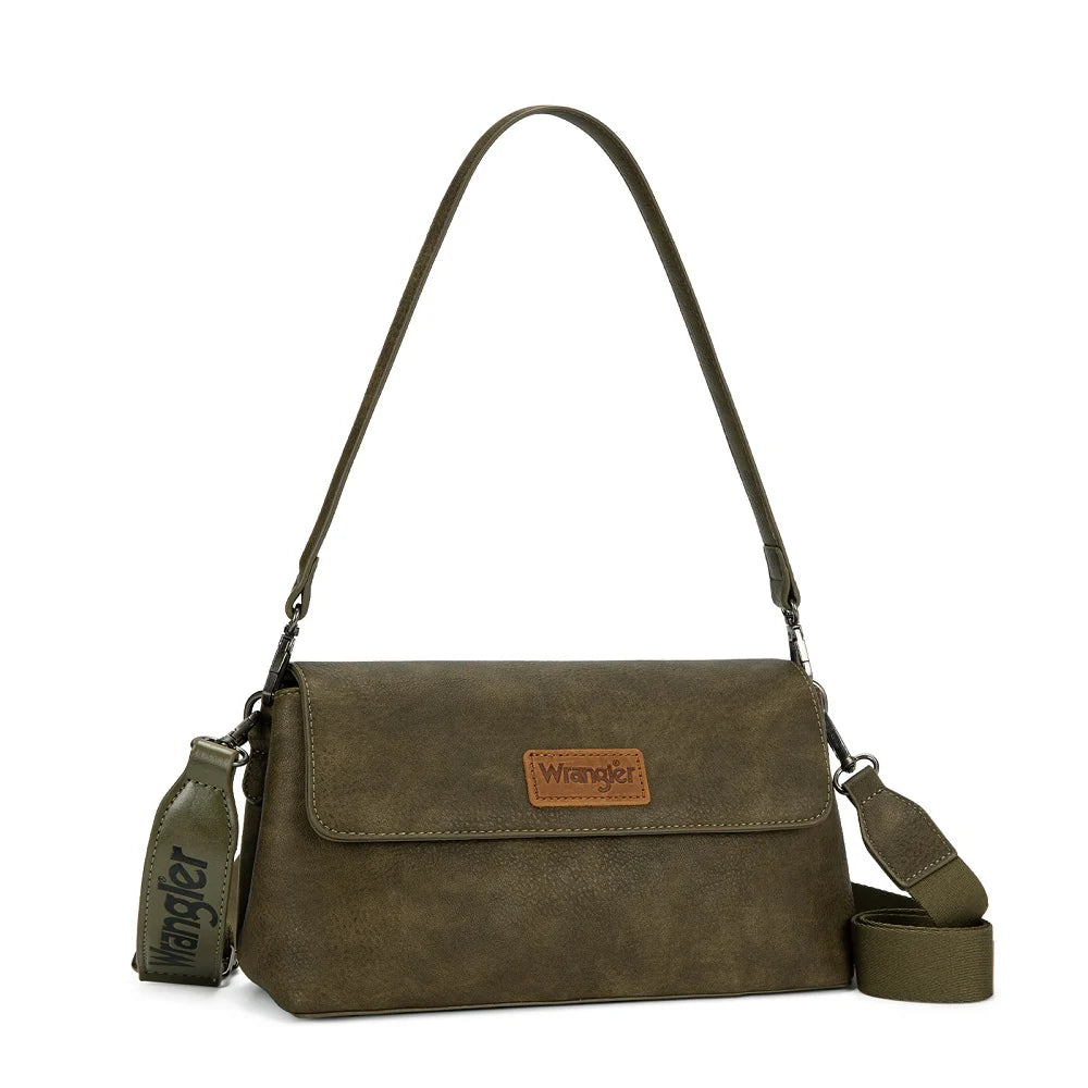Wrangler Flap Shoulder Crossbody Bag