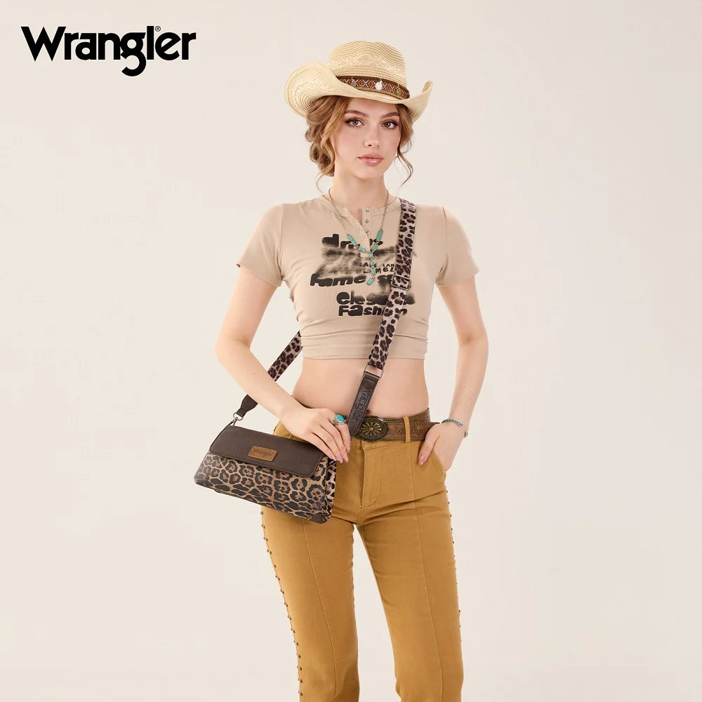Wrangler Flap Shoulder Crossbody Bag