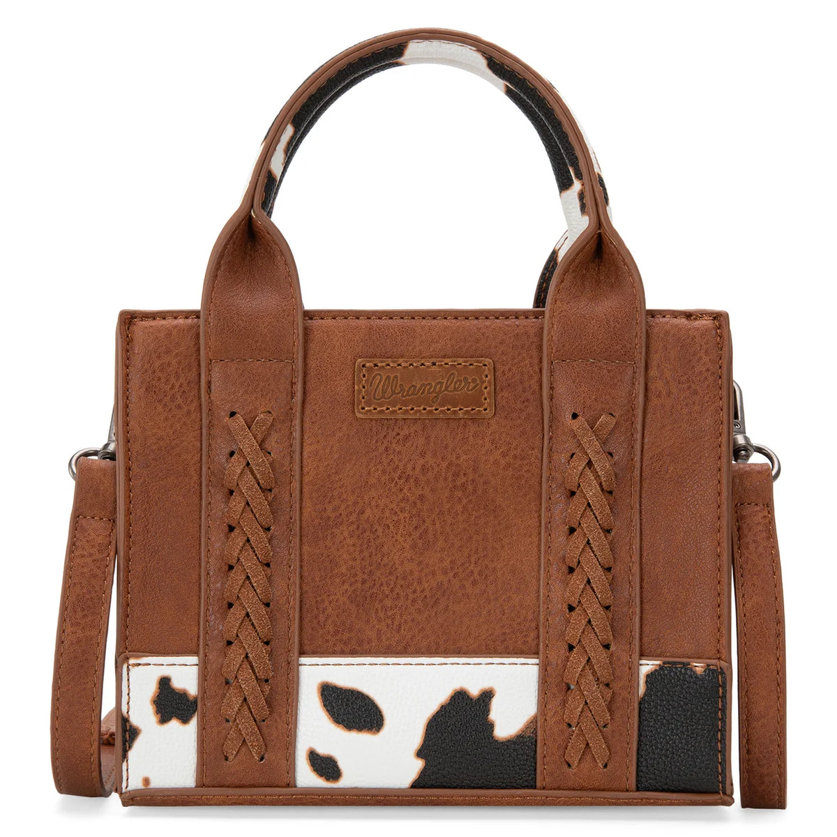 Wrangler Cow Print Tote/Crossbody