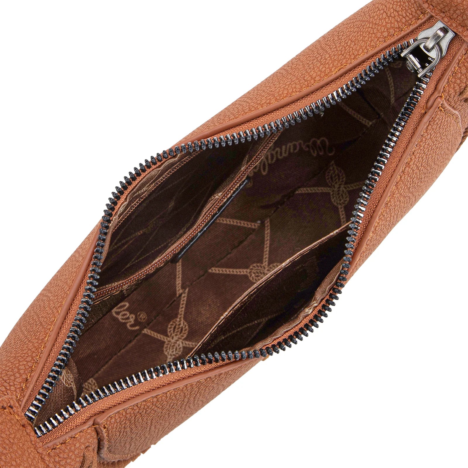 Sac bandoulière Wrangler Whipstitch Crescent - Marron