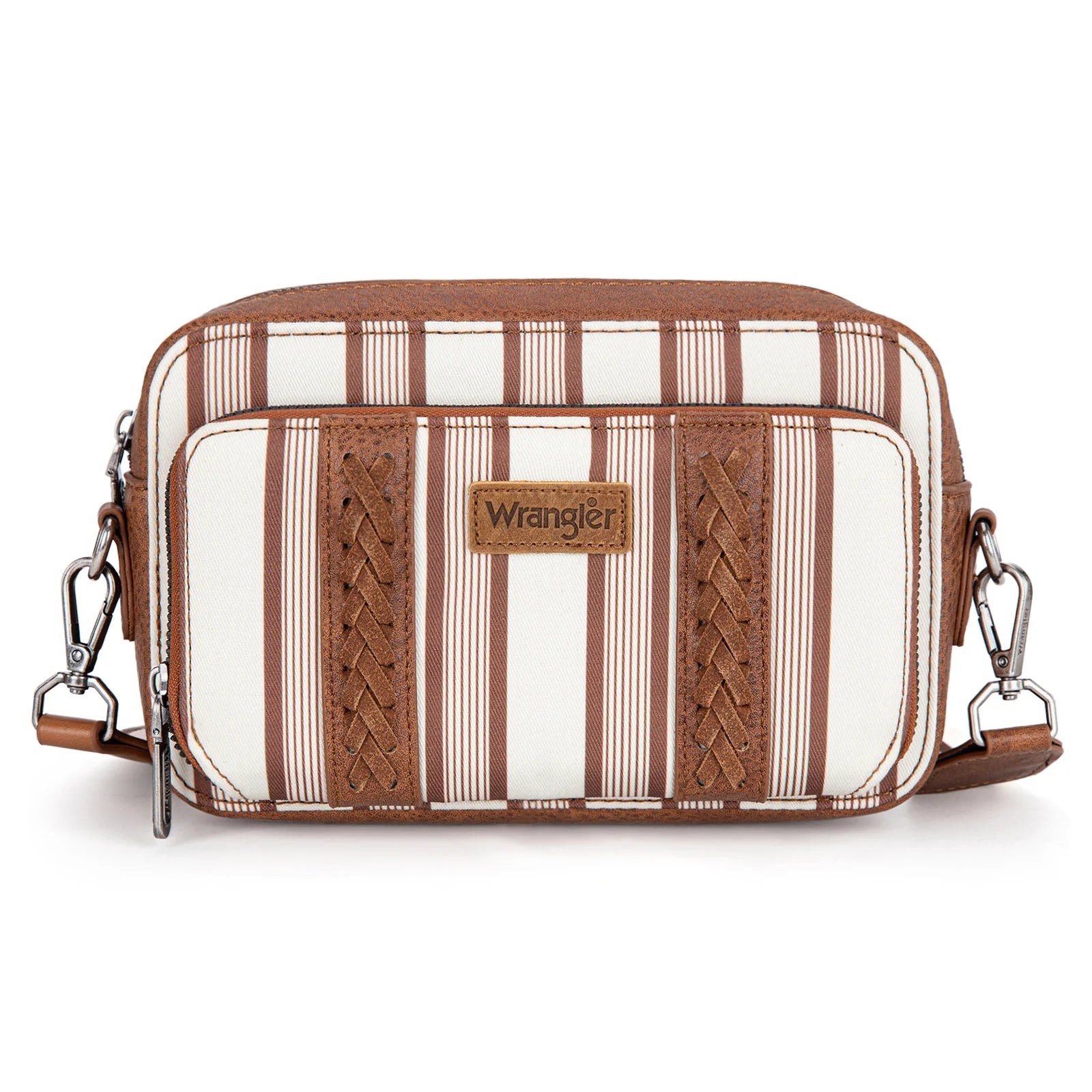 Sac à bandoulière Wrangler à rayures et imprimé avec compartiment portefeuille - BR