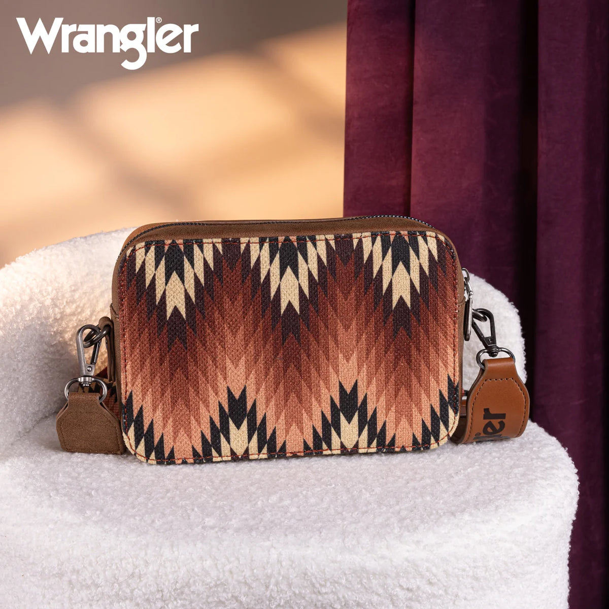 Wrangler Southwestern Crossbody Purse/Wallet