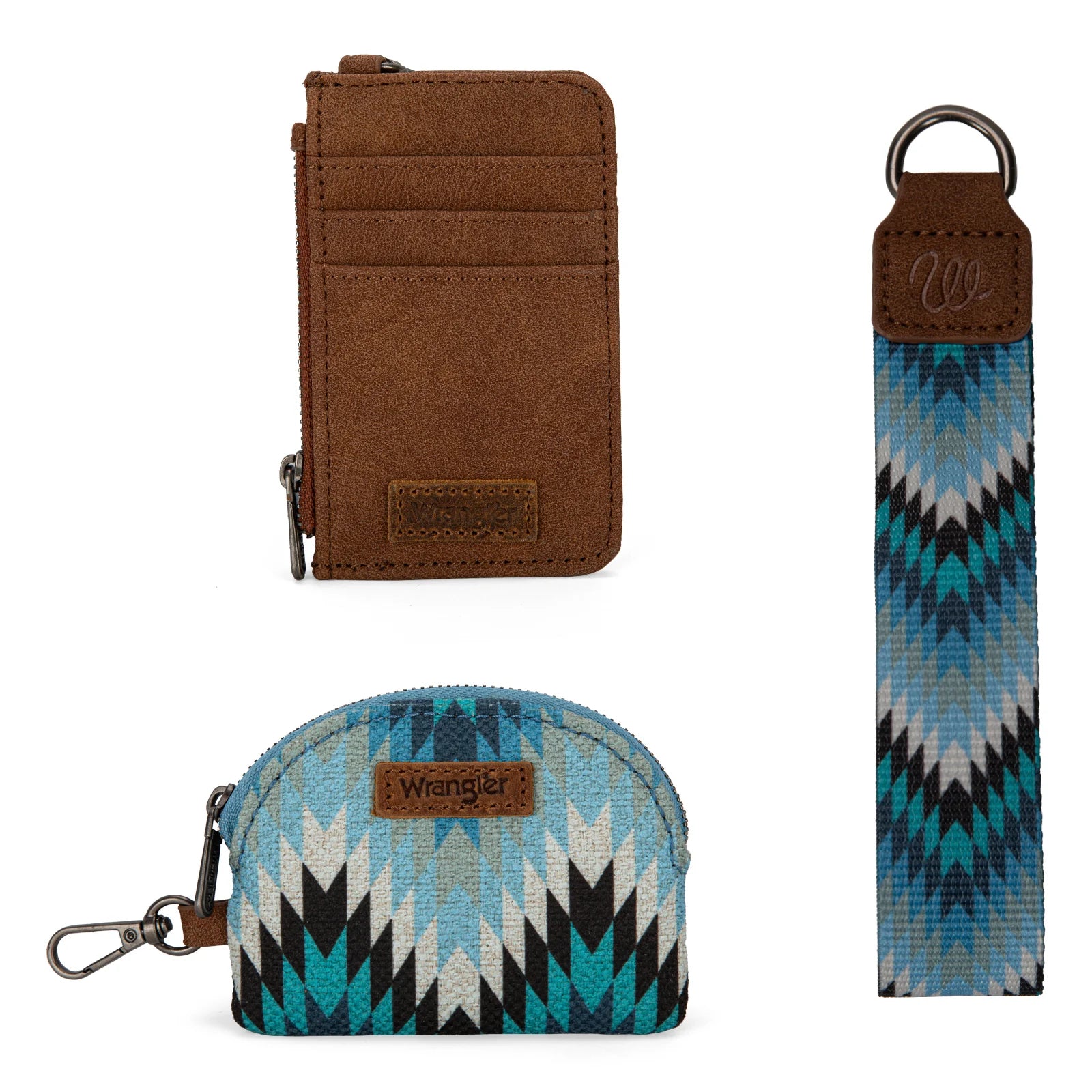 Pochette double avec motif artistique Wrangler sud-ouest - Jean