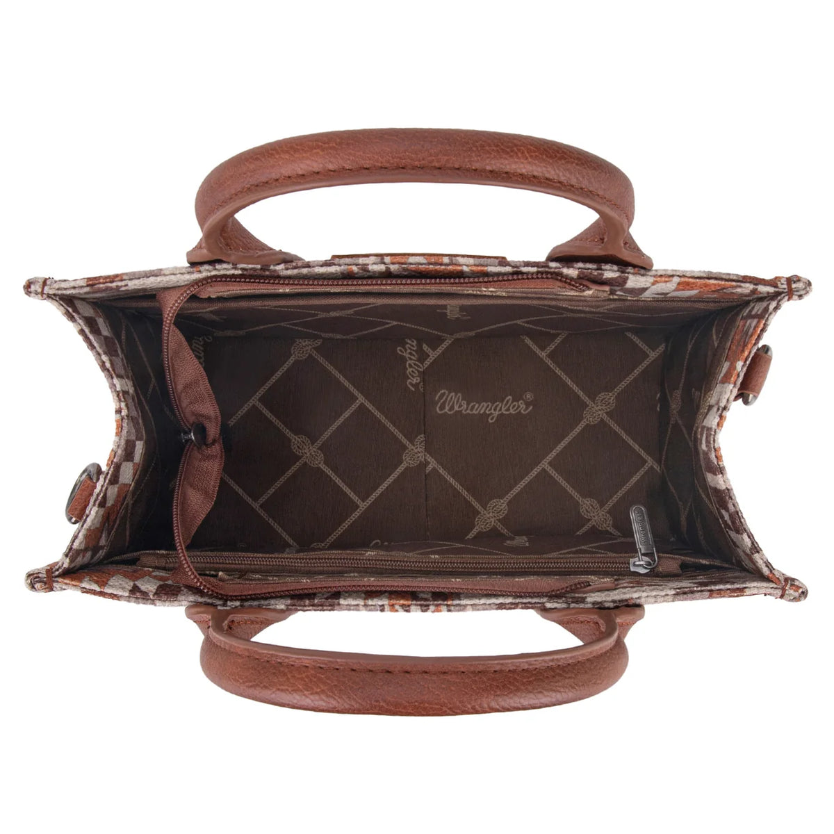 Wrangler Southwestern Pattern Dual Sided Print - Tote/Crossbody