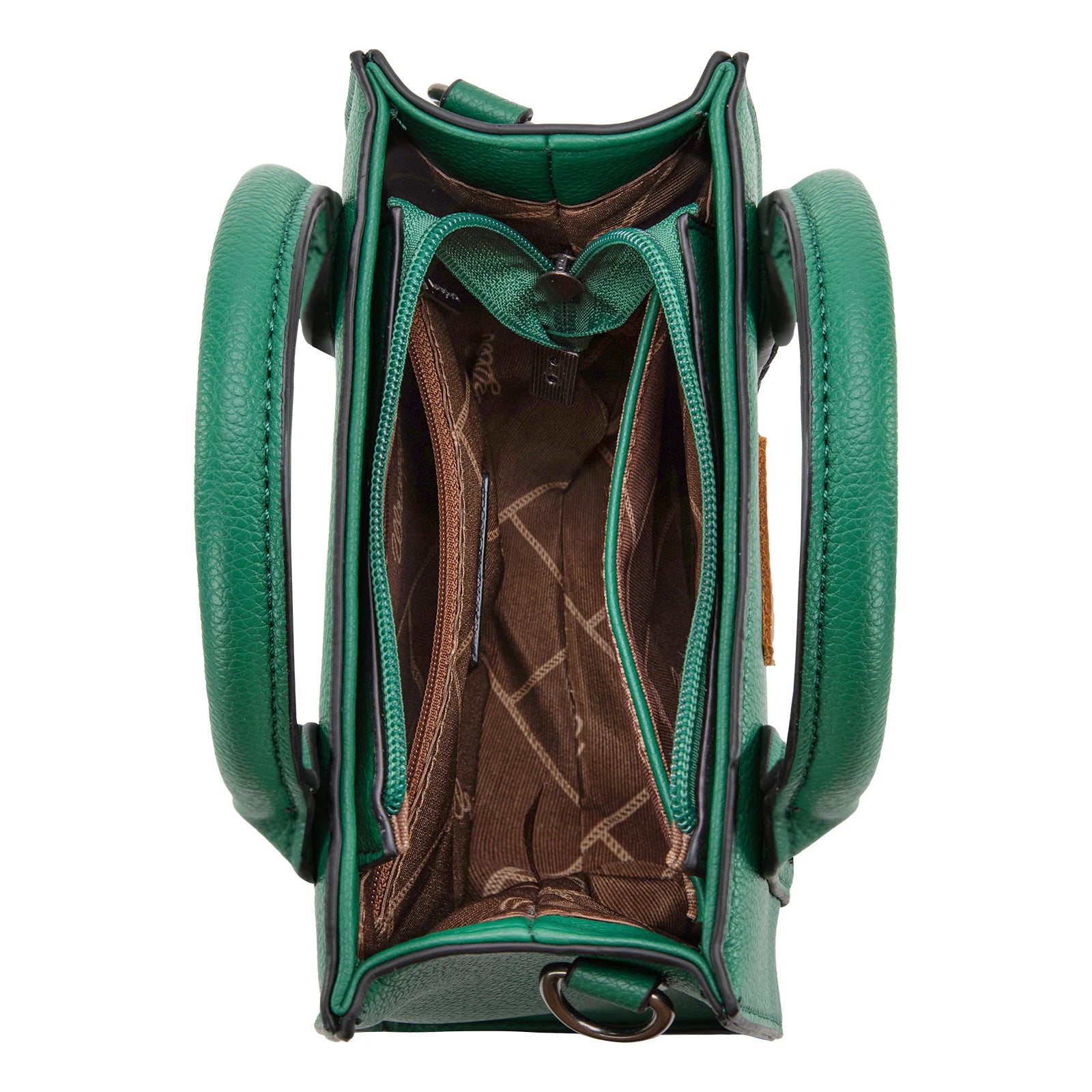 Mini sac cabas/sac bandoulière Wrangler Whipstitch - Vert foncé