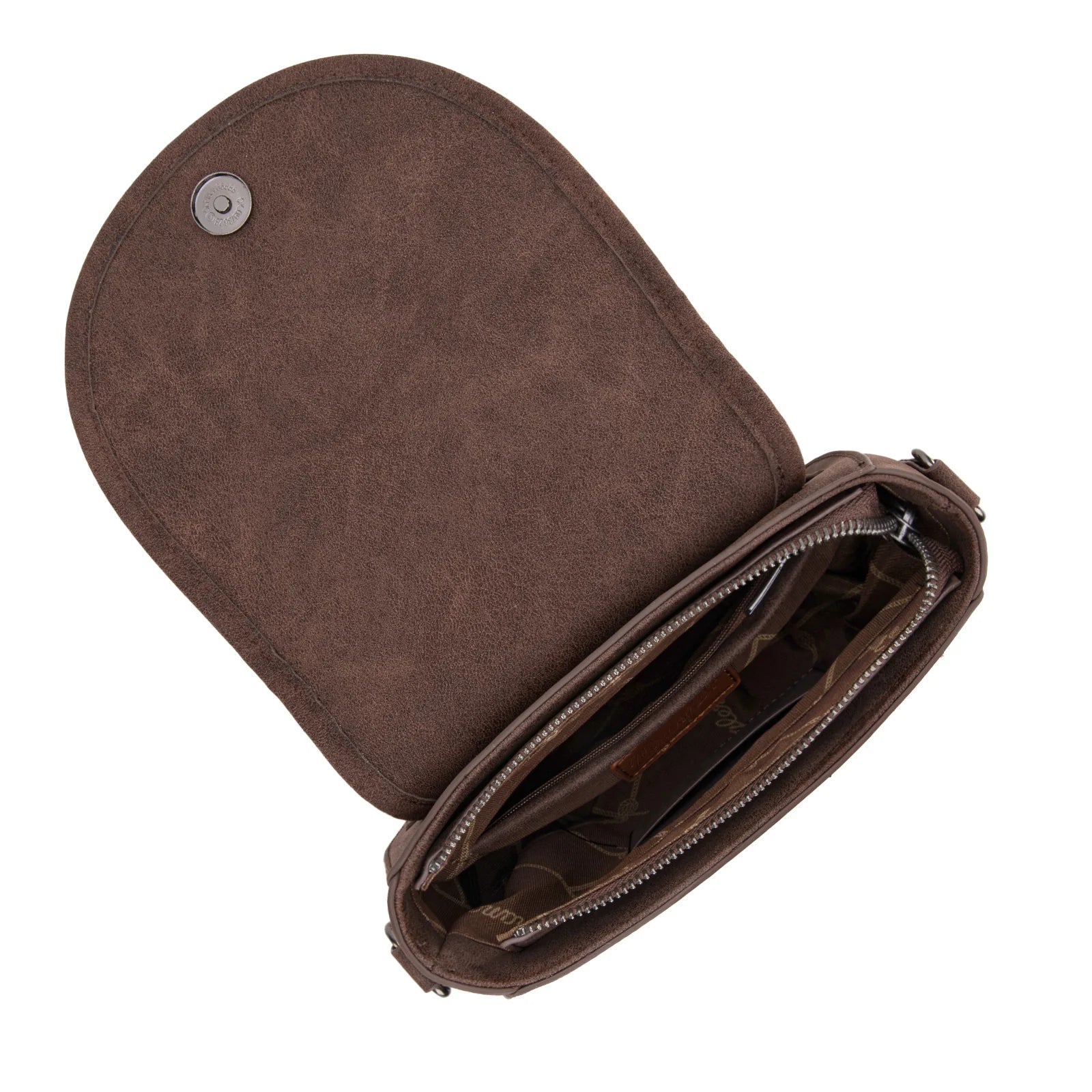 Sac à bandoulière Wrangler Sherpa Tote - Café