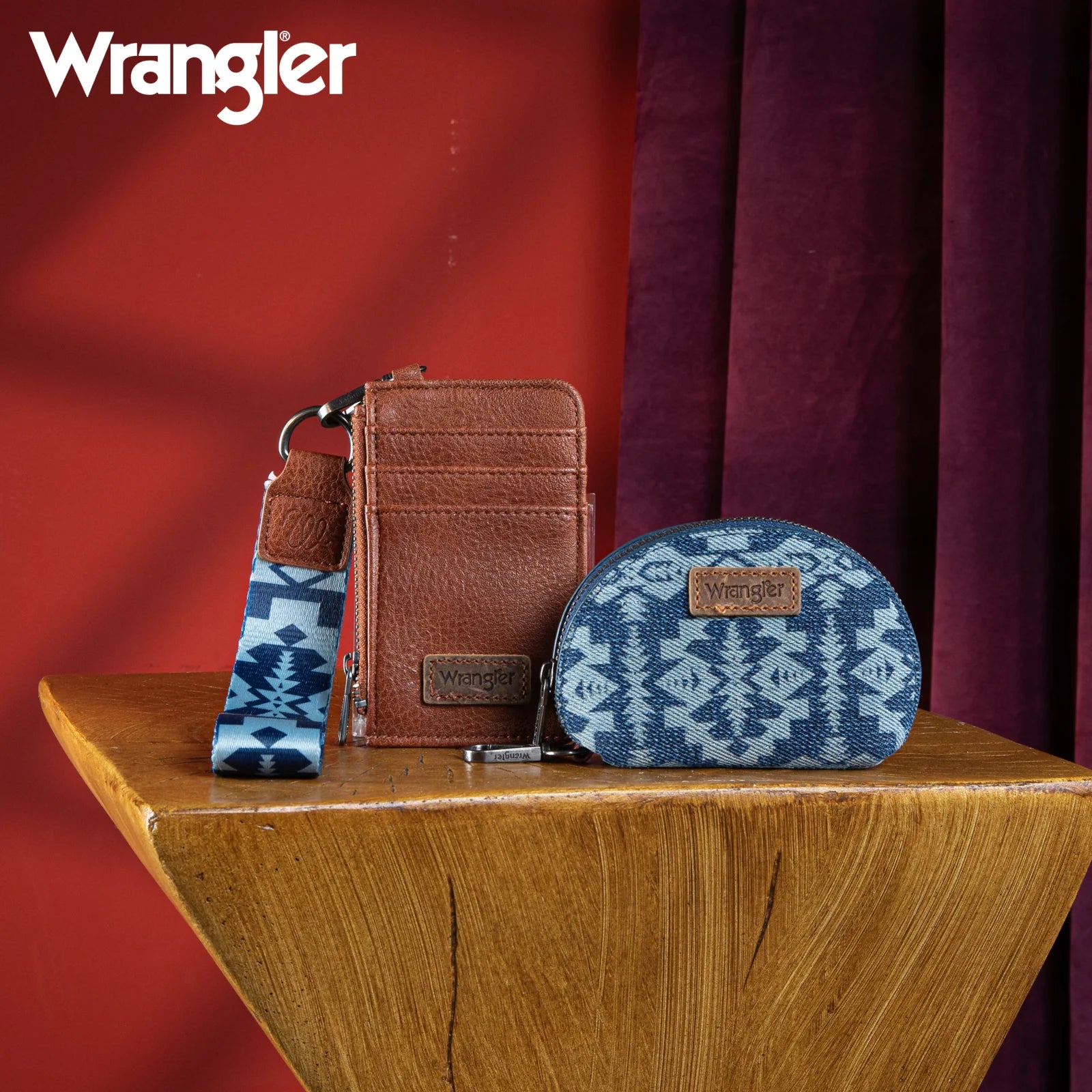 Pochette double avec imprimé artistique Wrangler Southwestern - Jean