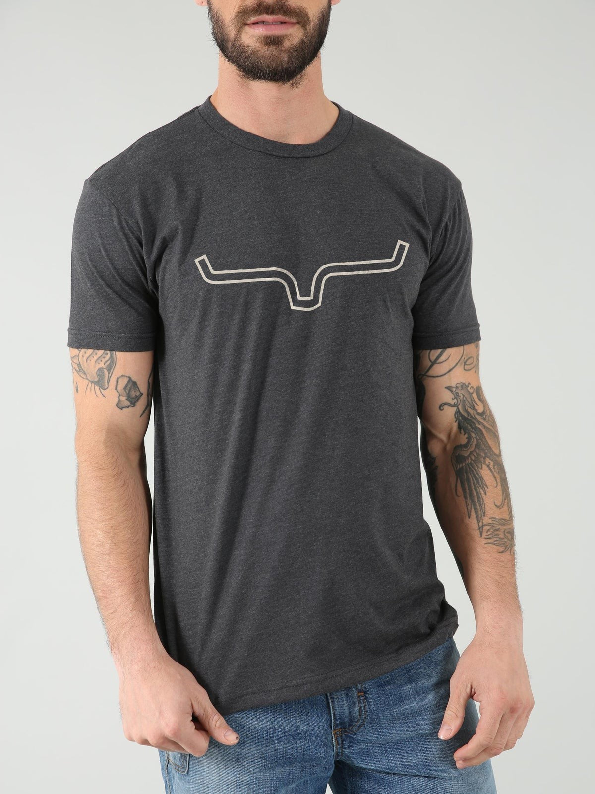Kimes Ranch Outlier T-Shirt - Charcoal