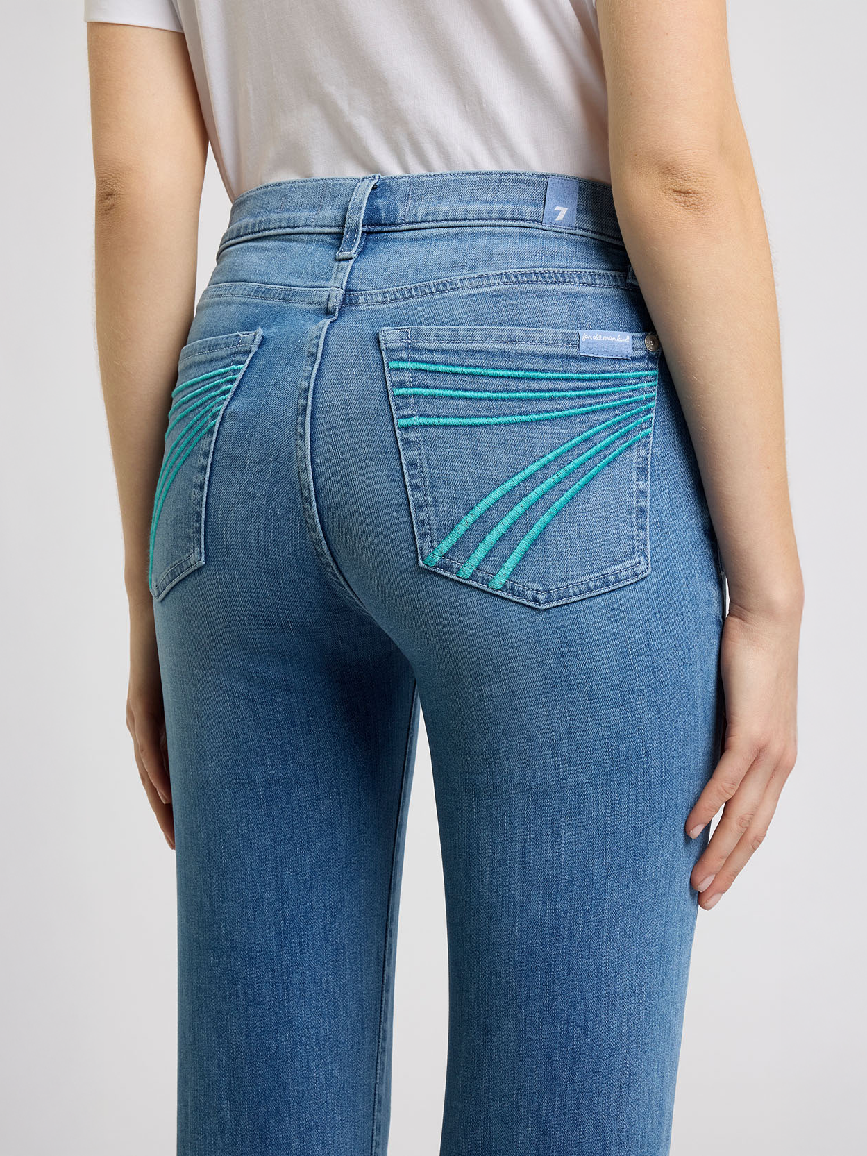 7 For All Mankind Dojo in Ice Flow