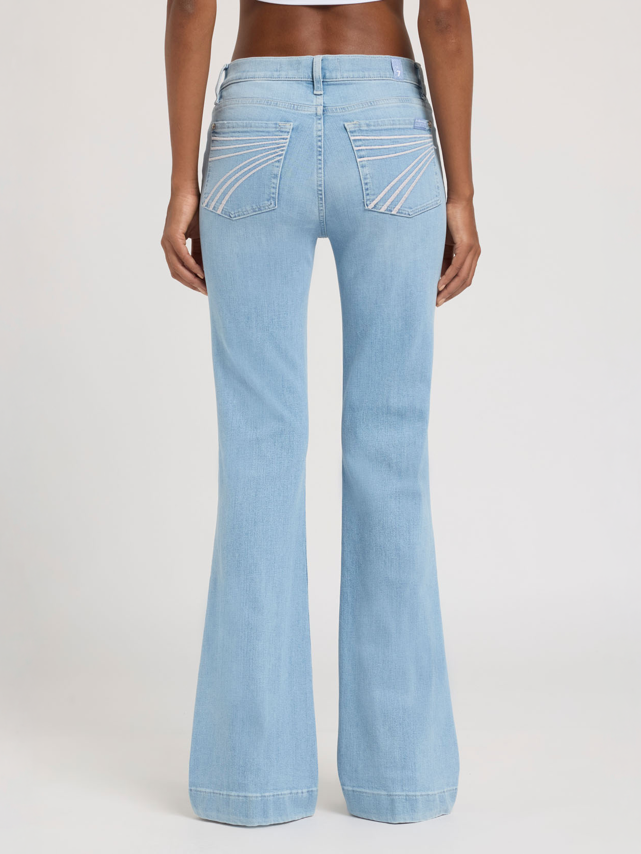 7 For All Mankind Dojo in Indigo Bloom