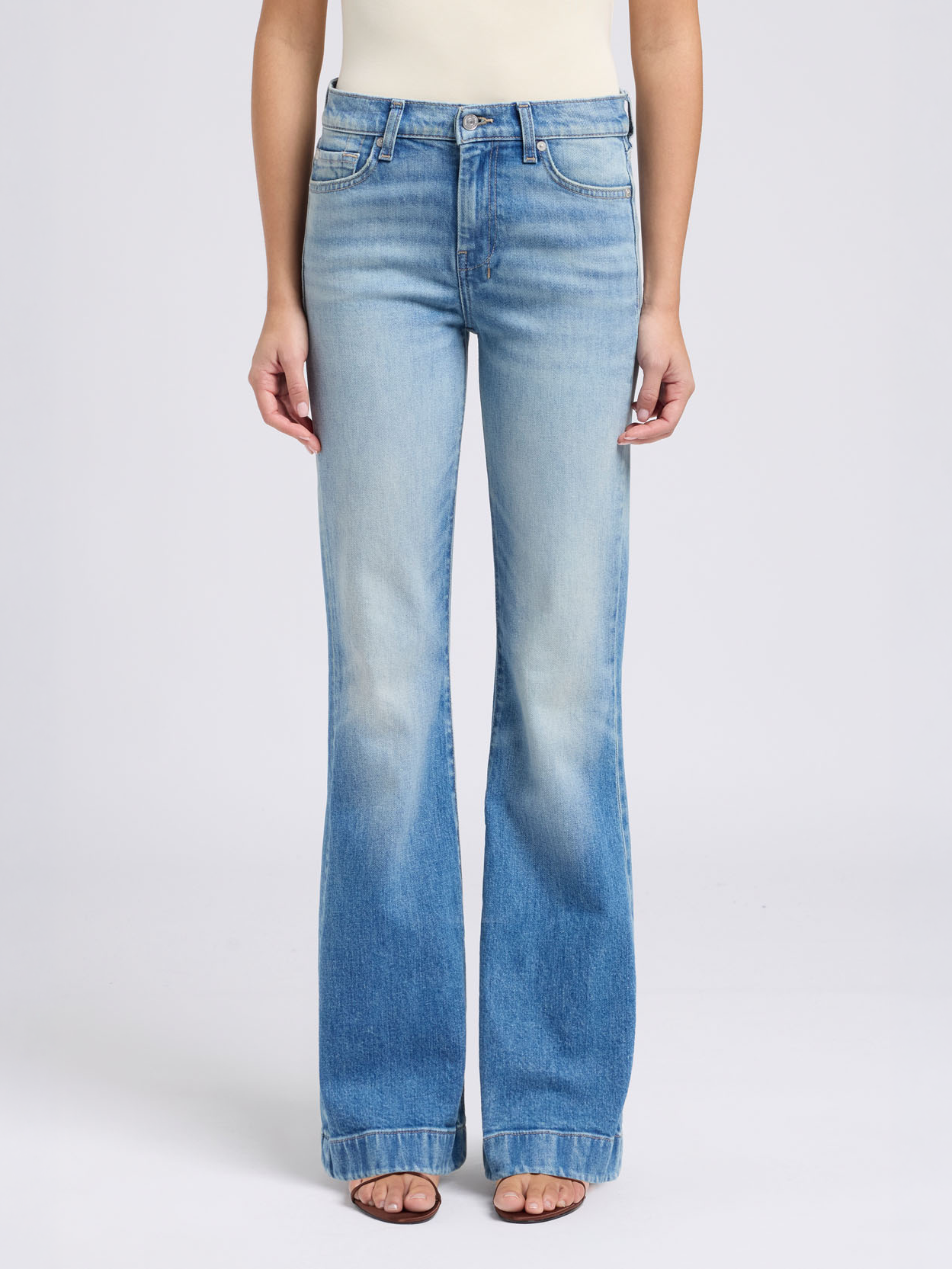 7 For All Mankind Tailorless Dojo in Blue Haze